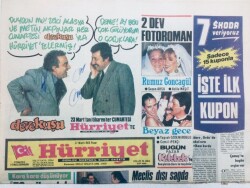 Hürriyet Gazetesi 17 Mart 1985 - Evren Gecekonduda GZ43330 - 1