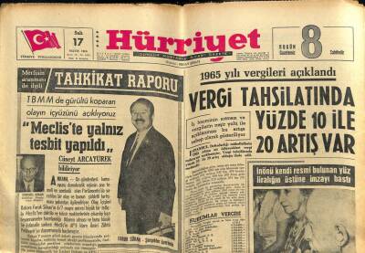 Hürriyet Gazetesi 17 Mayıs 1966 - Çağlayangil , Yunan Dışişleri Bakanı İle Atinada Görüşecek GZ77698 - 1