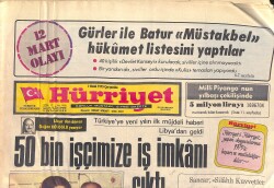 Hürriyet Gazetesi 17 Mayıs 1972 - İnönücüler Yeni Parti Kuruyor - Yılların En Yüze Plak Serisi Zeki Müren'in GZ156994 - 1