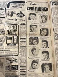 Hürriyet Gazetesi 17 Mayıs 1972 - İnönücüler Yeni Parti Kuruyor - Yılların En Yüze Plak Serisi Zeki Müren'in GZ156994 - 2