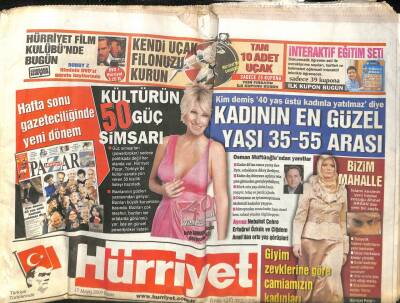 Hürriyet Gazetesi 17 Mayıs 2009 - Kültürün 50 Güç Simsarı - DPnin Yeni Başkanı Hüsamettin Cindoruk GZ109180 - 1