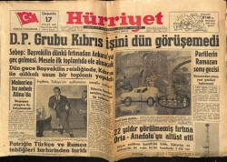 Hürriyet Gazetesi 17 Nisan 1957 - Lüleburgazda Petrol Aranıyor GZ68842 - 1