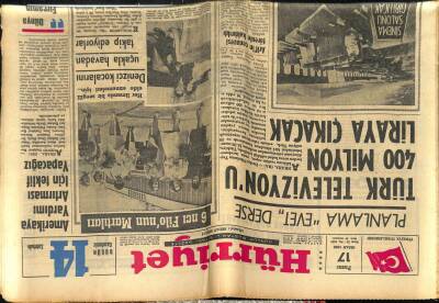 Hürriyet Gazetesi 17 Nisan 1966 - 19 Mayıs Stadında Zorlu Bir Mücadele Beşiktaş- Hacettepe GZ54983 - 1