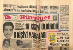 Hürriyet Gazetesi 17 Nisan 1969 - Kuzey Korenin Amerikan Casus Uçağını Düşürmesi Yeni Bir Buhran Yarattı GZ72104 - 2