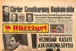 Hürriyet Gazetesi 18 Ağustos 1972 - Polis , Ahmet Çetin'in Güzel Sevgilisini Arıyor GZ157810 - Gökçekoleksiyon