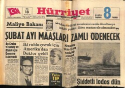 Hürriyet Gazetesi 18 Aralık 1962 - Yıldız Asenanın Tahliye Talebi Dün Reddedildi GZ68739 - 1