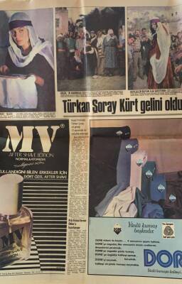 Hürriyet Gazetesi 18 Ekim 1979 - Türkan Şoray Kürt Gelini Oldu GZ69946 - 4