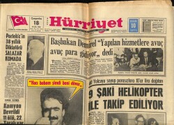 Hürriyet Gazetesi 18 Eylül 1968 - Portekizin 38 Yıllık Diktatörü Salazar Komada GZ70995 - 1