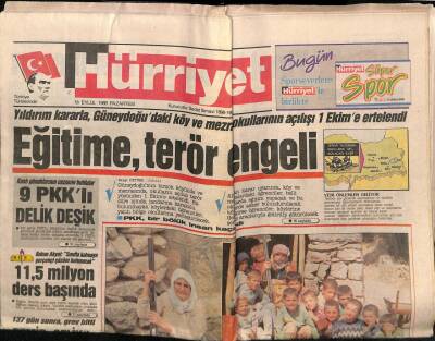 Hürriyet Gazetesi 18 Eylül 1989 - IMFnin Kapısını Çalma Zamanı GZ64332 - 1