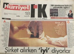 Hürriyet Gazetesi 18 Eylül 2005-HP Ve Compaq Başarıyla Evlendik GZ45145 - 1