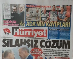 Hürriyet Gazetesi 18 Eylül 2018-İdlib Krizinden İnsani Çıkış GZ45781 - 2