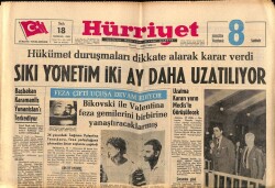 Hürriyet Gazetesi 18 Haziran 1963 - Başbakan Karamanlis Yunanistanı Terkediyor GZ70919 - 2