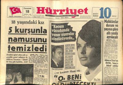 Hürriyet Gazetesi 18 Haziran 1966 - Göksel Arsoy , Londradan James Bondun Tüfekleriyle Döndü GZ117576 - 1
