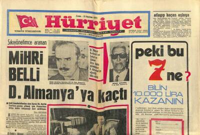 Hürriyet Gazetesi 18 Haziran 1971 - İdamı İstenen İrfan Solmazer Bütün Gün Şirkette Çalıştı GZ68858 - 1
