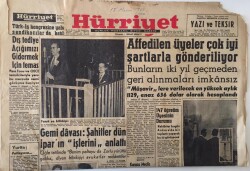 Hürriyet Gazetesi 18 Kasım 1960 - Kurucu Meclis Ve Anayasa Değişikliği - GZ16485 - 2