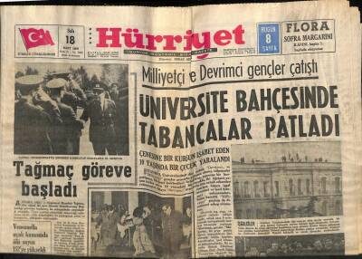 Hürriyet Gazetesi 18 Mart 1969 - Tağmaç Göreve Başladı GZ76372 - 1