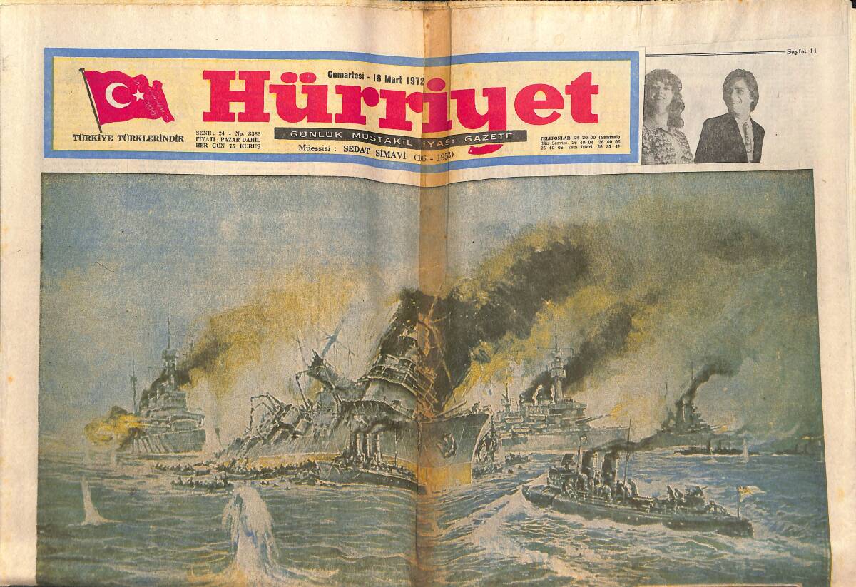 Hürriyet Gazetesi 18 Mart 1972 - Çayan'ın Eşi İçin Tevkif Kararı Verildi GZ147013 - 1