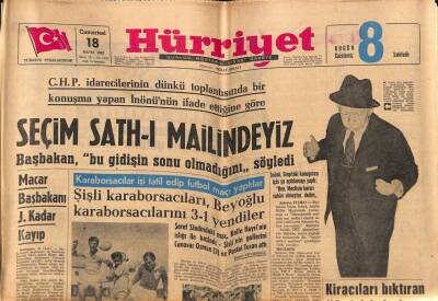 Hürriyet Gazetesi 18 Mayıs 1963 - Ankara Radyosu , Gordonun Feza Gezisine Mani Oluyordu GZ82125 - 1