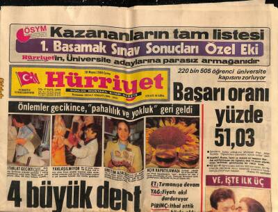 Hürriyet Gazetesi 18 Mayıs 1984 - Diyarbakırda 206 Milyonluk Yolsuzluk GZ74250 - 1