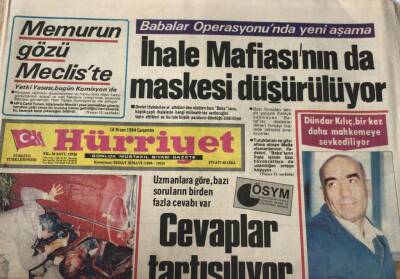 Hürriyet Gazetesi 18 Nisan 1984-Babalar Operasyonunda Yeni Aşama GZ45590 - 1