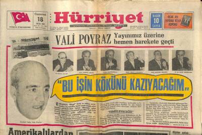 Hürriyet Gazetesi 18 Ocak 1969 - Bebek Belediye Gazinosu Afişi * Perihan Altındağ Sözeri GZ76516 - 1
