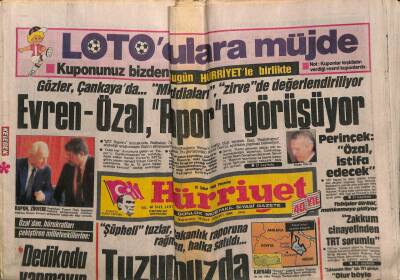 Hürriyet Gazetesi 18 Şubat 1988 - Tuzumuzda Kanser Tehlikesi GZ64397 - 2