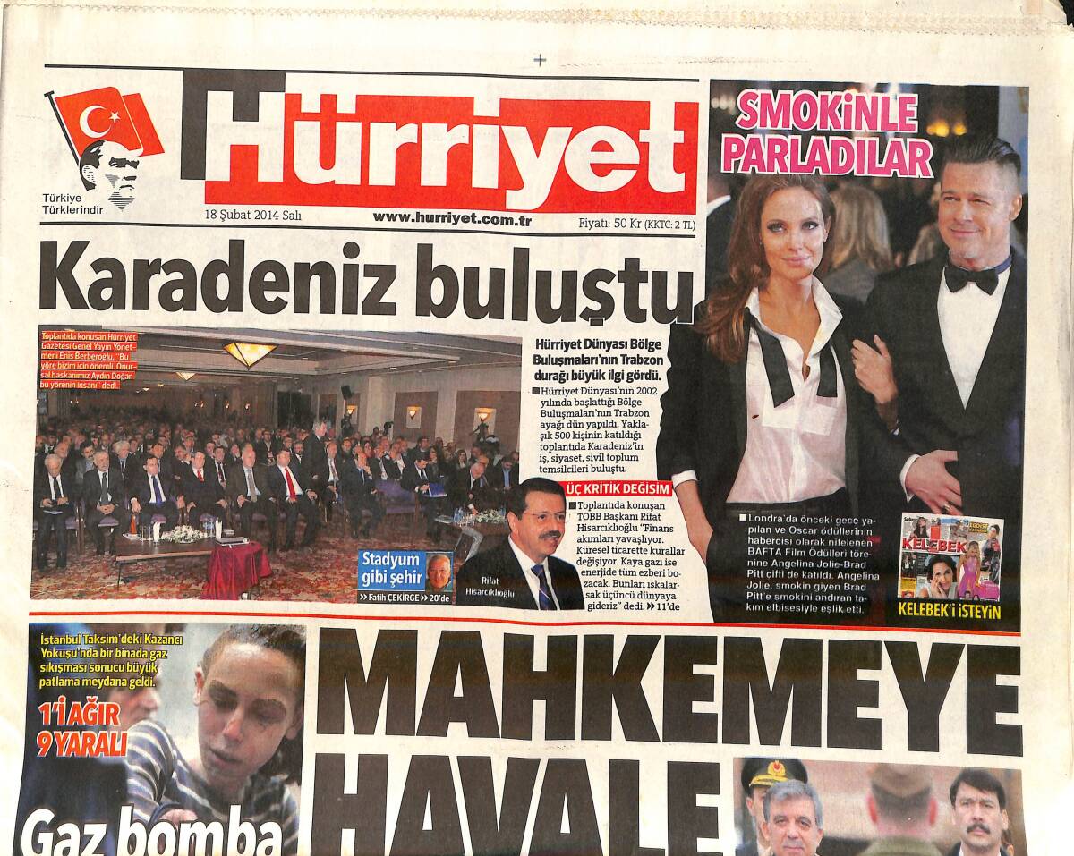 Hürriyet Gazetesi 18 Şubat 2014 - Yağcı Neymar - TEM Daire Başkanı İstifa Etti GZ160164 - 1