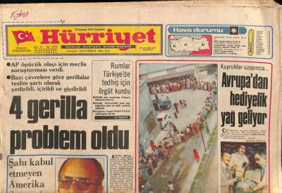 Hürriyet Gazetesi 18 Temmuz 1979 - Rumlar Türkiyede Tedhiş İçin Örgüt Kurdu GZ90683 - 1