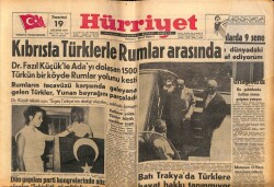 Hürriyet Gazetesi 19 Ağustos 1957 - Batı Trakyada Türklere Hayat Hakkı Tanınmıyor GZ68992 - 1