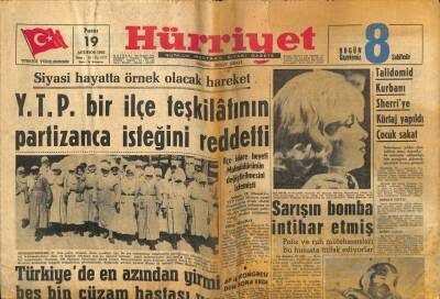 Hürriyet Gazetesi 19 Ağustos 1962 - Zeki Müreni Merhum Şükrü Tunar Keşfetmiş GZ99260 - 1