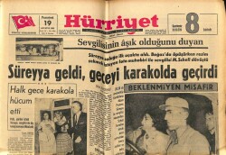 Hürriyet Gazetesi 19 Ağustos 1963 - Bir Araba Vapuru Battı 116 Kişi Öldü GZ68811 - 2