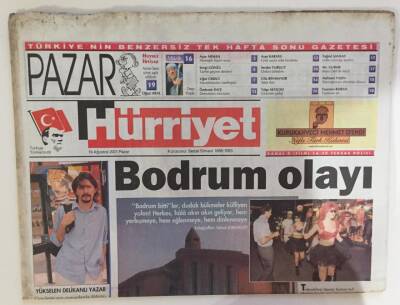 Hürriyet Gazetesi 19 Ağustos 2001 - Türkiyenin ABye Girmesini En Çok İspanyollar İstiyor GZ6625 - 2