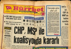 Hürriyet Gazetesi 19 Ekim 1973 - Tarihi Kalyonda Londradan Amerikaya Gidecekler GZ72031 - 2