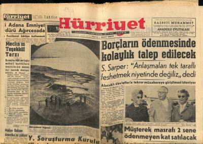 Hürriyet Gazetesi 19 Eylül 1960 - Antalyanın Kalkınması İçin 5 Milyar Harcanacak GZ81911 - 1