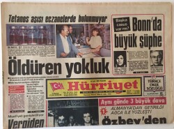 Hürriyet Gazetesi 19 Eylül 1985 - Ankara Washingtana Karşı Tavrında Kararlı Daha Çok Yardım Ve Özel Garanti GZ16109 - 1