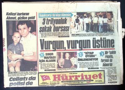 Hürriyet Gazetesi 19 Eylül 1986 - Fransada Terör Saldırısı, Yassıada Ve İnfazlar, Bursada Ajax Takımına Dansöz GZ122347 - 1