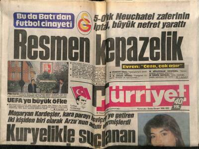 Hürriyet Gazetesi 19 Kasım 1988 - Doğum Günü Hediyesi GZ58042 - 1