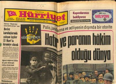 Hürriyet Gazetesi 19 Mart 1976 - Milyoner İşadamı İbrahim Sevin Spor Yaparken Can Verdi GZ76822 - 1