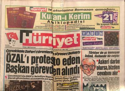 Hürriyet Gazetesi 19 Mart 1990 - Doğum Günü Hediyesi GZ55409 - 1