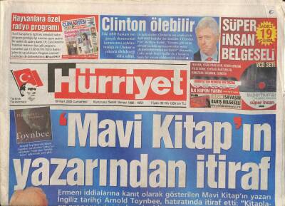 Hürriyet Gazetesi 19 Mart 2005 - İlham Erdilin Tüketimi 1.5 Ton Çikolata 60 Bin Paket Sigara GZ84771 - 1