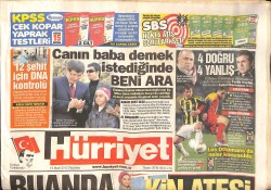 Hürriyet Gazetesi 19 Mart 2012 - Brooklyn Süper Güçlere Karşı - Yeni Cumhurbaşkanı Gauck Söz Verdi GZ160240 - Gökçekoleksiyon