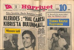 Hürriyet Gazetesi 19 Nisan 1968 - Filmci Halil Kamili Baltayla Öldüren Aşçısı Evden Çaldığı Broşu Satarken Yakalandı GZ68731 - 1
