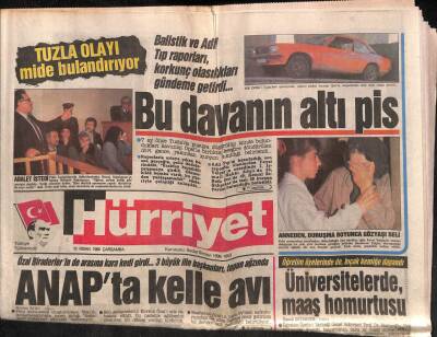 Hürriyet Gazetesi 19 Nisan 1989 - Gülşen Bubikoğlu Kocam Beni Sinemadan Kıskansın GZ83853 - 1