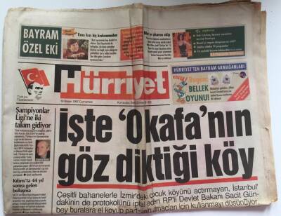 Hürriyet Gazetesi 19 Nisan 1997 - Çillerin 8 Yıl Müjdesi GZ39082 - 1
