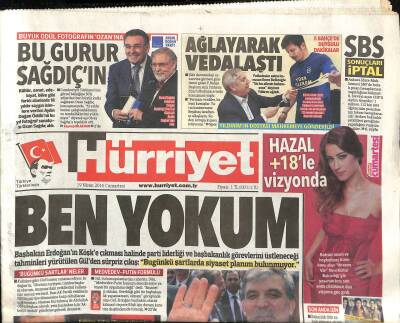Hürriyet Gazetesi 19 Nisan 2014 - Marquezi Kim İşten Kovdurdu - Aziz Yıldırımın Dosyası Mahkemeye Gönderildi GZ115906 - 1