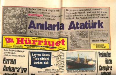 Hürriyet Gazetesi 19 Ocak 1981 - Türkmen , İslam Konferansına Bir Plan Sunulacak GZ67829 - 1