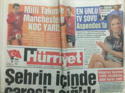 Hürriyet Gazetesi 19 Şubat 2005 - İşte Sibel Canın Herkesten Gizlediği Esmer Bomba GZ29944 - 1