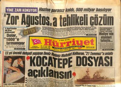 Hürriyet Gazetesi 19 Temmuz 1987 - Samsun Belediye Başkanının Kardeşi de Tutuklandı GZ60865 - 1
