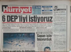 Hürriyet Gazetesi 19 Temmuz 1994-Necmettin CevheriBen Kimseyi Sırtından Hançerlemem GZ45632 - 1