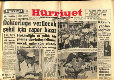 Hürriyet Gazetesi 2 Ağustos 1960 - NATO Üniversiteliler Semineri Açıldı GZ73926 - 1